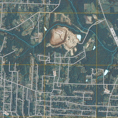 United States Geological Survey China Grove, NC (2010, 24000-Scale) digital map