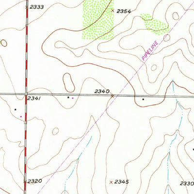 United States Geological Survey China Grove, TX (1952, 24000-Scale) digital map