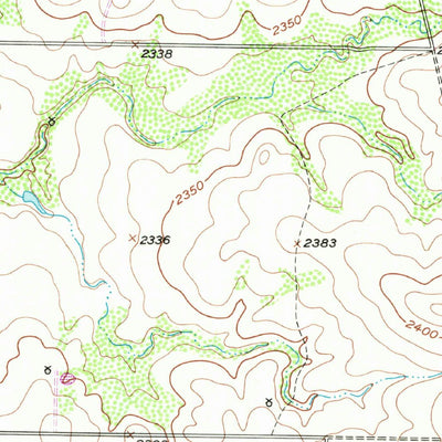 United States Geological Survey China Grove, TX (1952, 24000-Scale) digital map