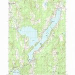 United States Geological Survey China Lake, ME (1983, 24000-Scale) digital map