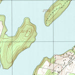 United States Geological Survey China Lake, ME (1983, 24000-Scale) digital map