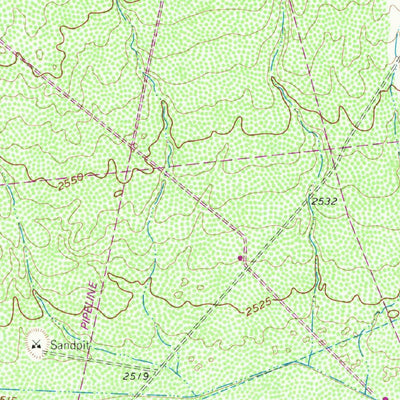 United States Geological Survey China Lake, TX (1963, 24000-Scale) digital map