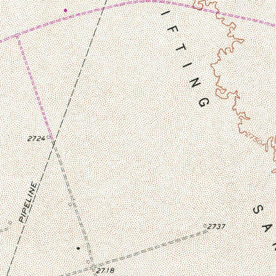 United States Geological Survey China Ranch, TX (1968, 24000-Scale) digital map