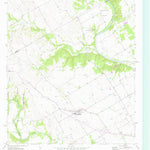 United States Geological Survey China Springs, TX (1957, 24000-Scale) digital map