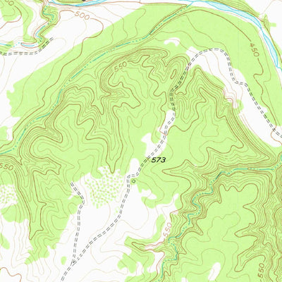 United States Geological Survey China Springs, TX (1957, 24000-Scale) digital map