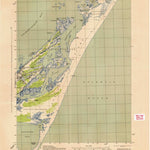 United States Geological Survey Chincoteague East, VA (1943, 31680-Scale) digital map
