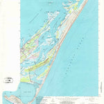 United States Geological Survey Chincoteague East, VA (1965, 24000-Scale) digital map