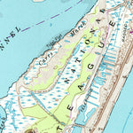 United States Geological Survey Chincoteague East, VA (1965, 24000-Scale) digital map