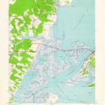 United States Geological Survey Chincoteague West, VA (1943, 24000-Scale) digital map