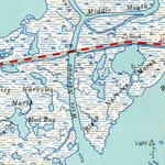 United States Geological Survey Chincoteague West, VA (1943, 24000-Scale) digital map