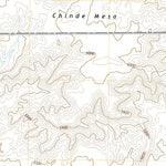 United States Geological Survey Chinde Mesa, AZ (2021, 24000-Scale) digital map