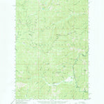 United States Geological Survey Chinook Mountain, ID (1961, 62500-Scale) digital map