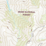 United States Geological Survey Chinook Mountain, ID (2020, 24000-Scale) digital map