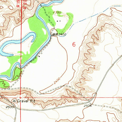 United States Geological Survey Chinook, MT (1964, 24000-Scale) digital map