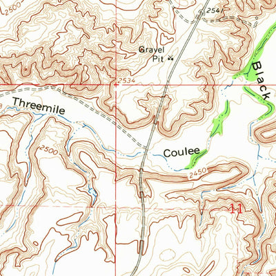 United States Geological Survey Chinook, MT (1964, 24000-Scale) digital map