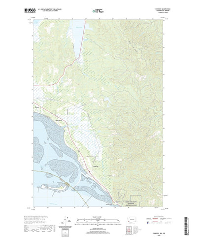 United States Geological Survey Chinook, WA (2020, 24000-Scale) digital map