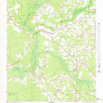 United States Geological Survey Chinquapin, NC (1981, 24000-Scale) digital map