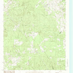 United States Geological Survey Chinquapin, TX (1984, 24000-Scale) digital map