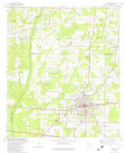 United States Geological Survey Chipley, FL (1982, 24000-Scale) digital map