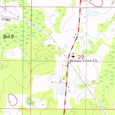 United States Geological Survey Chipley, FL (1982, 24000-Scale) digital map