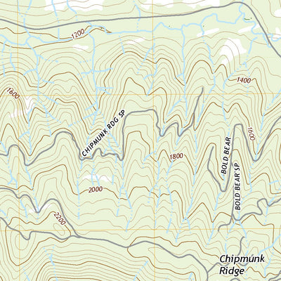 United States Geological Survey Chipmunk Ridge, OR (2020, 24000-Scale) digital map