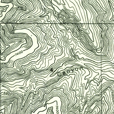 United States Geological Survey Chippean Rocks, UT (1954, 24000-Scale) digital map