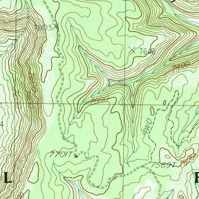 United States Geological Survey Chippean Rocks, UT (1985, 24000-Scale) digital map