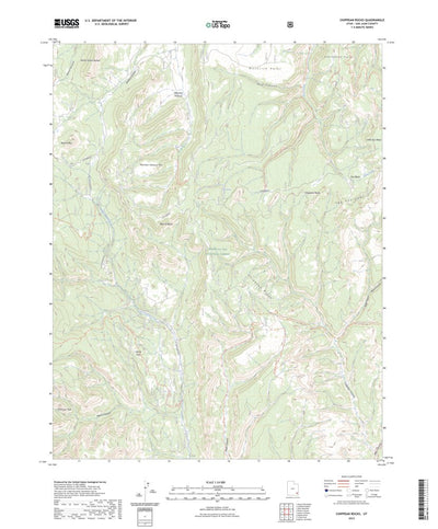 United States Geological Survey Chippean Rocks, UT (2023, 24000-Scale) digital map