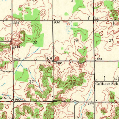 United States Geological Survey Chippewa Falls, WI (1934, 62500-Scale) digital map