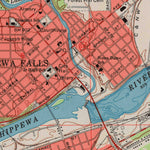 United States Geological Survey Chippewa Falls, WI (1972, 24000-Scale) digital map