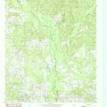 United States Geological Survey Chireno North, TX (1984, 24000-Scale) digital map