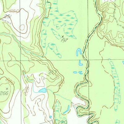 United States Geological Survey Chireno North, TX (1984, 24000-Scale) digital map