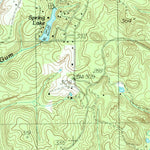 United States Geological Survey Chireno North, TX (1984, 24000-Scale) digital map