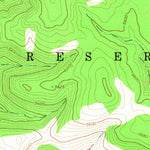 United States Geological Survey Chiricahua Butte, AZ (1966, 24000-Scale) digital map