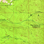 United States Geological Survey Chiricahua Peak, AZ (1958, 62500-Scale) digital map