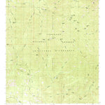 United States Geological Survey Chiricahua Peak, AZ (1986, 24000-Scale) digital map