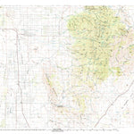 United States Geological Survey Chiricahua Peak, AZ-NM (1994, 100000-Scale) digital map