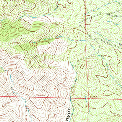 United States Geological Survey Chise, NM (1965, 24000-Scale) digital map