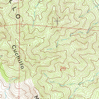 United States Geological Survey Chise, NM (1965, 24000-Scale) digital map