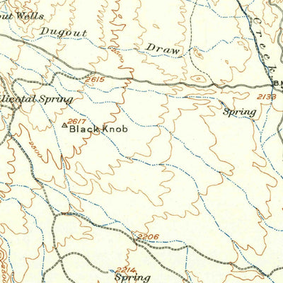 United States Geological Survey Chisos Mountains, TX (1903, 125000-Scale) digital map