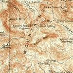 United States Geological Survey Chisos Mountains, TX (1903, 125000-Scale) digital map