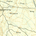 United States Geological Survey Chisos Mountains, TX (1905, 125000-Scale) digital map