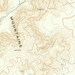 United States Geological Survey Chispa Mountain NE, TX (1978, 24000-Scale) digital map
