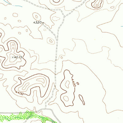 United States Geological Survey Chispa Mountain NW, TX (1972, 24000-Scale) digital map