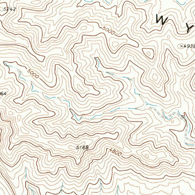 United States Geological Survey Chispa Mountain NW, TX (1972, 24000-Scale) digital map