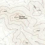 United States Geological Survey Chispa Mountain, TX (1972, 24000-Scale) digital map