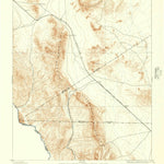 United States Geological Survey Chispa, TX (1892, 125000-Scale) digital map