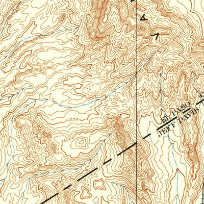 United States Geological Survey Chispa, TX (1892, 125000-Scale) digital map
