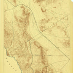 United States Geological Survey Chispa, TX (1895, 125000-Scale) digital map