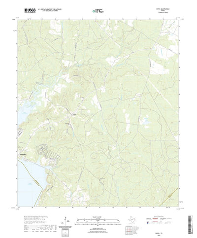 United States Geological Survey Chita, TX (2022, 24000-Scale) digital map